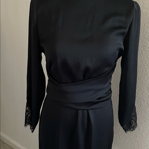 ZARA SATIN EFFECT DRESS - Picture 4 of 4